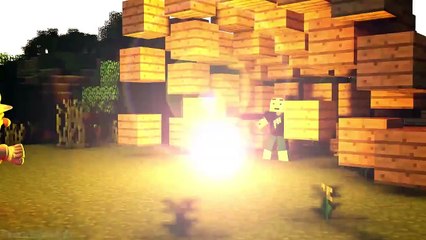 ♫ SPONGEBOB IN MINECRAFT 3! ♫ (3D Animation)