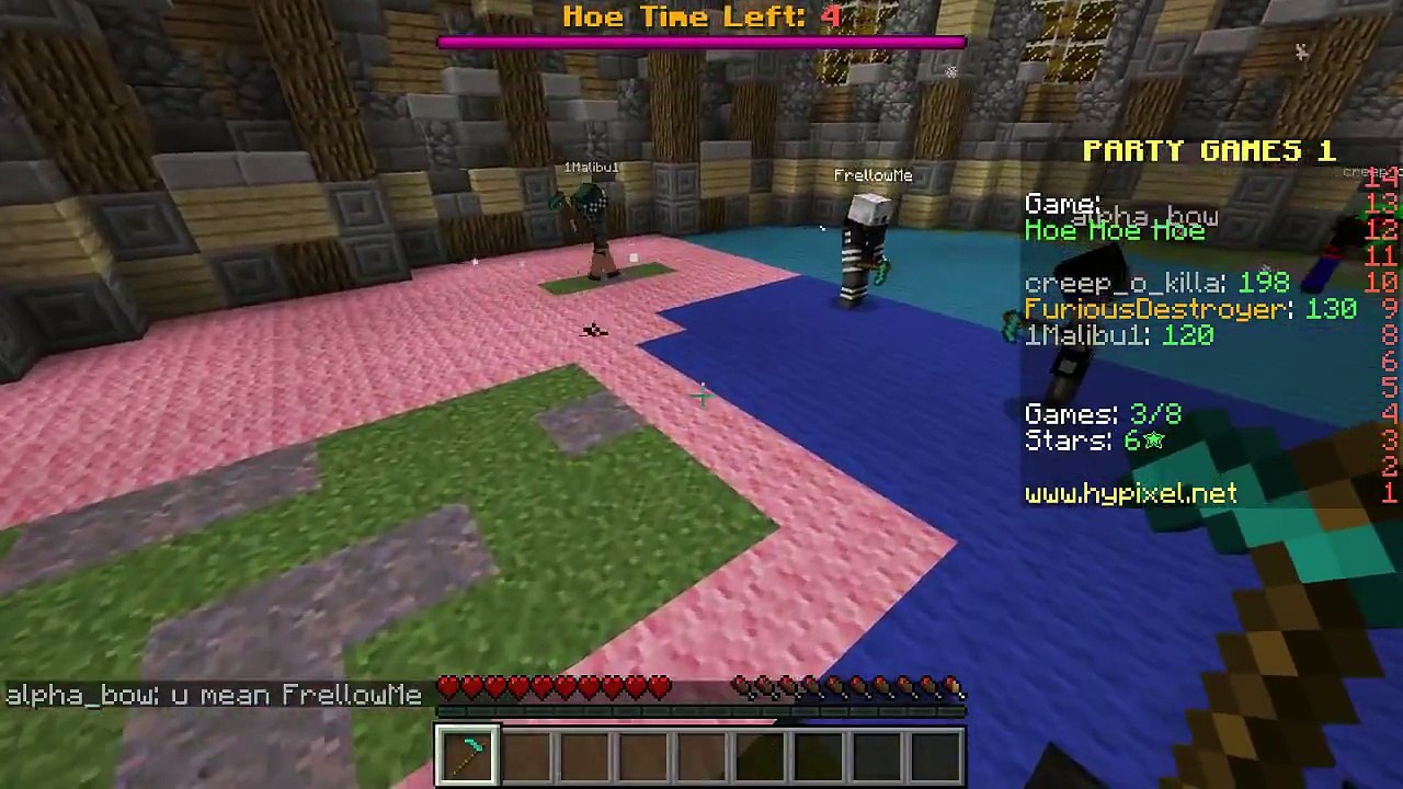 Minecraft: PARTY MINI GAMES! (COIN JUMPING, VOLCANO PARKOUR, PIG FISHING!) Mini Game