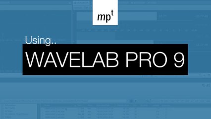 Wavelab 9 Pro 9 - How To Use The Batch Processor.mp4