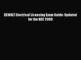 Download DEWALT Electrical Licensing Exam Guide: Updated for the NEC 2008 Read Online