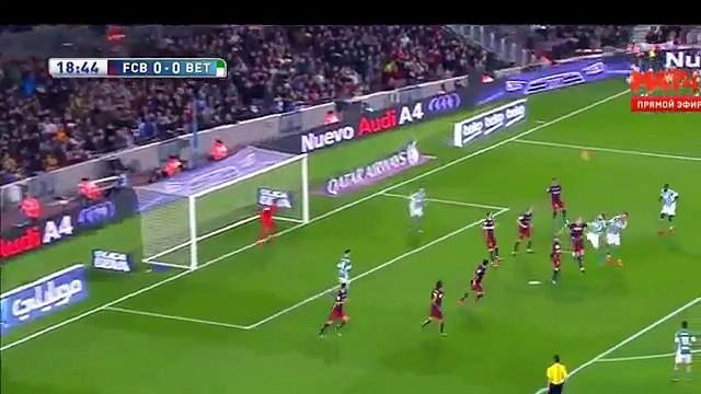Футбол Барселона vs Бетис 11