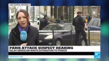 Paris attacks suspect hearing: Salah Abdeslam wants extradition to France