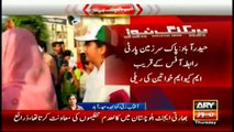 Hyderabad: MQM women and Pak Sarzameen workers face each other