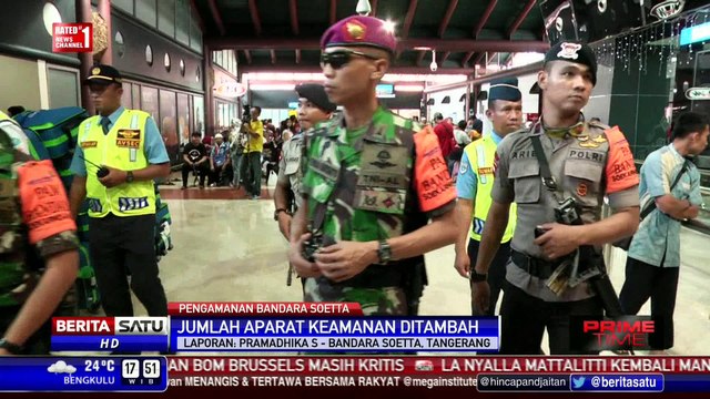 Pengamanan di Bandara Soekarno Hatta Berstatus Siaga