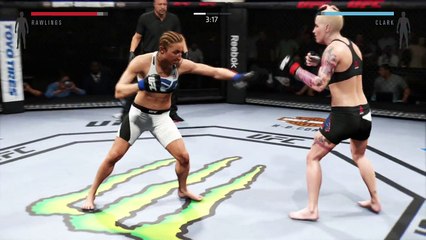 UFC 2 ● UFC WOMEN'S STRAWWEIGHT ● BEC RAWLINGS VS HEATHER JO CLARK