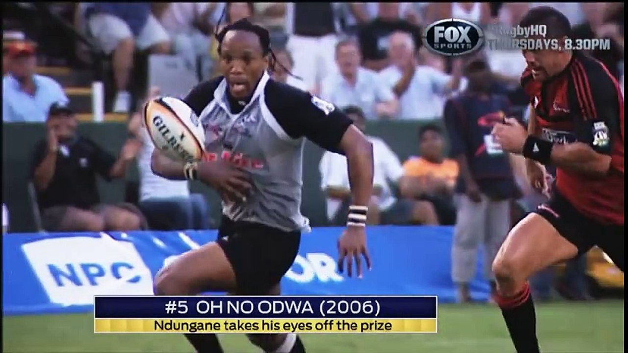 Le Top 5 des plus beaux essais ratés par Fox Sport
