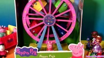 Peppa Pig Big Ferris Wheel Theme Park - Rueda dela Fortuna Parque de Diversiones Nickelode