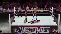 Charlotte vs Becky Lynch vs Sasha Banks  WrestleMania 32 Simulation  WWE