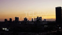 30 Minute Sunset Time Lapse of Tel Aviv Skyline