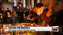 Vigil held for victims of Brussels attacks