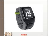 TomTom Multisport - Reloj deportivo GPS (para atletismo ciclismo y natación) color gris