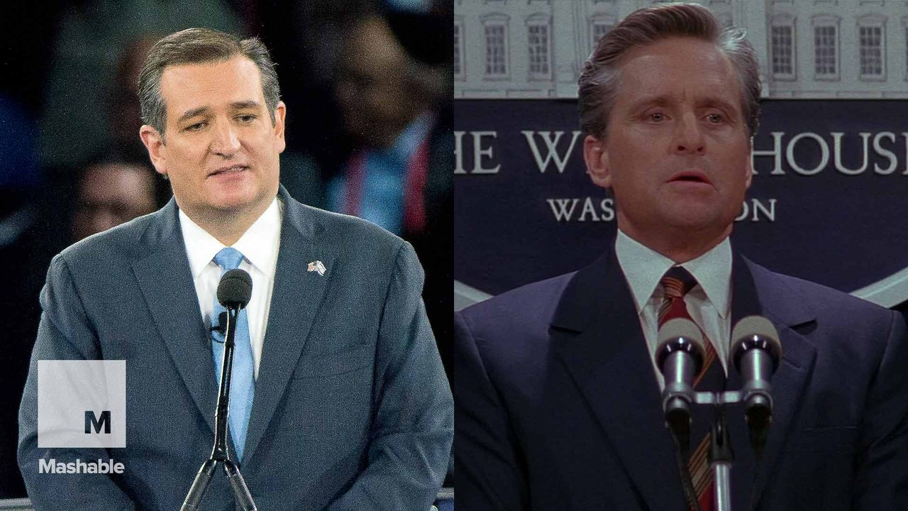 Ted Cruz just quoted 'The American President' to get back at Donald Trump