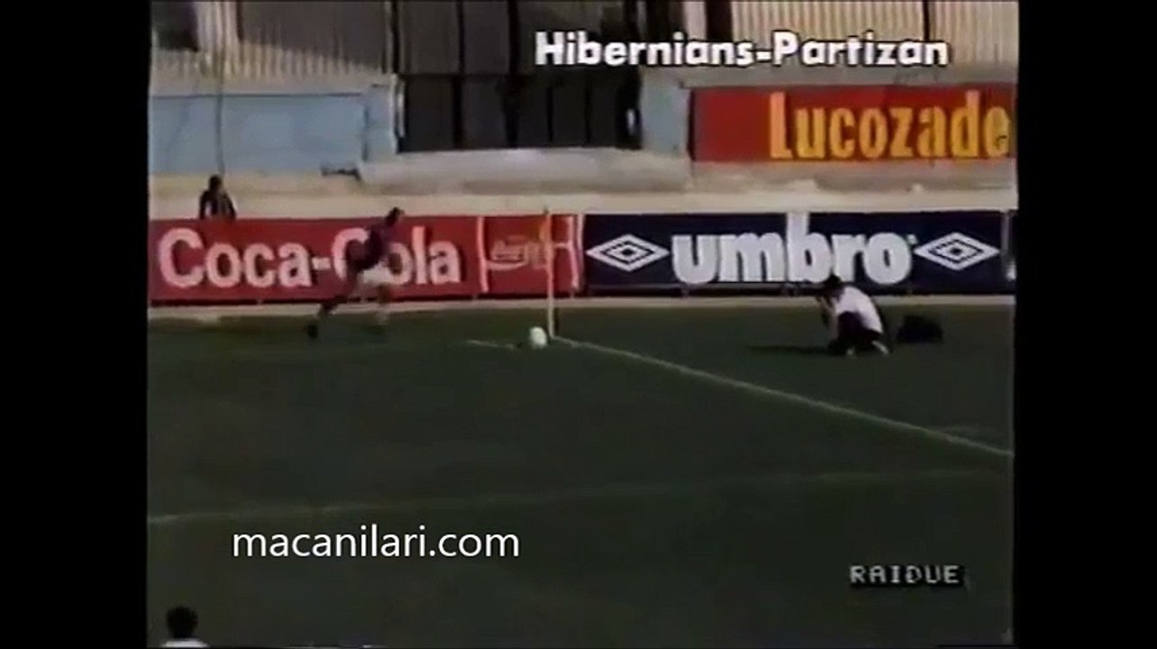 18.09.1990 - 1990-1991 UEFA Cup 1st Round 1st Leg Hibernians FC 0-3 FK Partizan