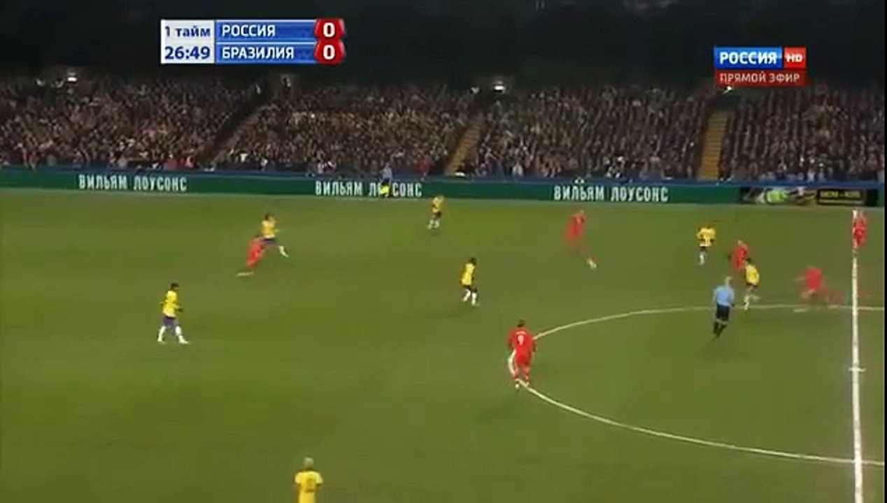 Футбол. Friendly 2013. Товарищеский матч. РОССИЯ - Бразилия 26_03_2013 19