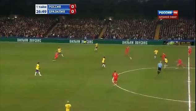Футбол. Friendly 2013. Товарищеский матч. РОССИЯ - Бразилия 26_03_2013 19