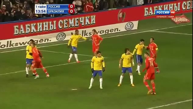 Футбол. Friendly 2013. Товарищеский матч. РОССИЯ - Бразилия 26_03_2013 12