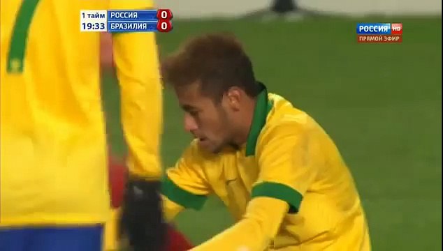 Футбол. Friendly 2013. Товарищеский матч. РОССИЯ - Бразилия 26_03_2013 15