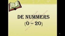 الدرس الثاني׃ de nummers (0 - 20)