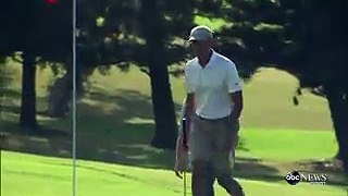 President Obama Unable to Replicate Impressive Golf Performance Video - ABC News