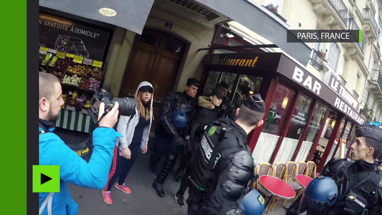 Casseurs, lacrymo : la manifestation anti loi Travail à Paris dégénère (IMAGES GOPRO)
