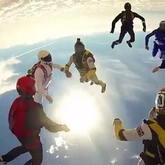 sky diving