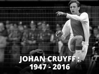 Johan Cruyff, la légende du football, est mort