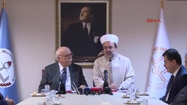 Milli Eğitim Bakanlığı ile Diyanet İşleri Başkanlığı Arasında 'Eğitimde İşbirliği Protokolü'...