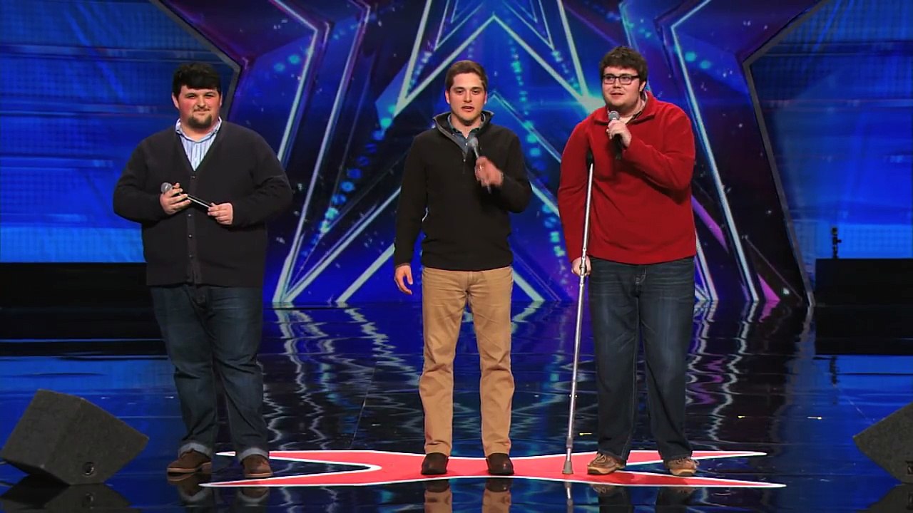Triple Threat: Beautifully Nerdy Boy Band Sing Classic by MKTO - Americas Got Talent 2015