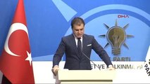 AK Parti Sözcüsü Ömer Çelik Basın Açıklamasında Konuştu -1