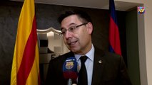 Bartomeu: “El Barça actual no se entendería sin la figura de Cruyff”