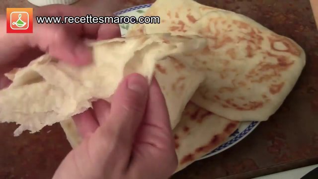 Crêpes Feuilletées Marocaines - Moroccan Pancakes - طريقة عمل المسمن المغربي بنجاح