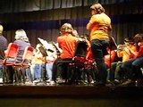 Carson Junior High Band Plays The Flintstones Theme 2011