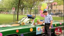 Clown Soaks Cop