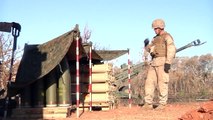 Marines Send Artillery Rounds Downrange