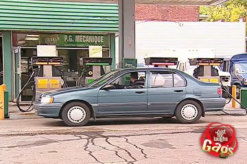 Driving Away With Gas Pump