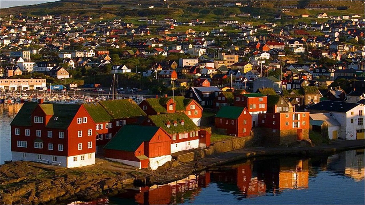 ILES FEROE  Thorshavn et ballade sur l'ile   de Streymoy