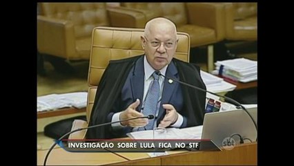 Teori Zavascki tira investigações sobre Lula do juiz Sérgio Moro