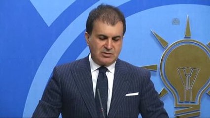 Ömer Çelik: "(Dokunulmazlık) Siyasetin Üzerindeki Bu Yükü Kaldıralım"