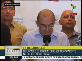Gob. colombiano y FARC-EP no firmaron acuerdo de paz por diferencias