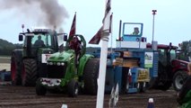 Tractorpulling Cadzand 2011 : Kawe Runaway Deere destroys turbo
