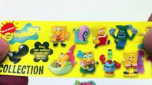 Kinder Surprise Eggs Unboxing Spongebob gift toy. Huevo Kinder Bob Esponja