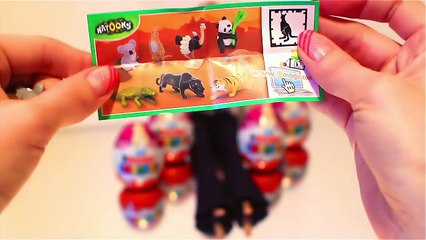 Video herunterladen: 5 Kinder Surprise Barbie Eggs! Unwrapping Kinder Surprise Barbie Unboxing