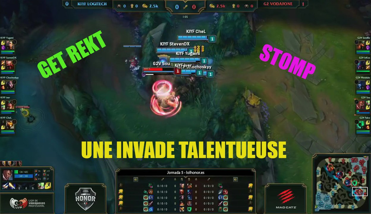 Une invade talentueuse - League Of Legends