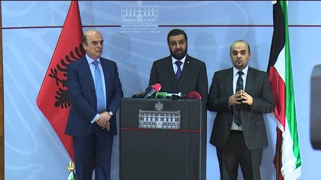 KUVAJTI KERKON UJIN SHQIPTAR,PREMTON PROJEKTE DHE MBESHTETJE PER BUJQESINE LAJM