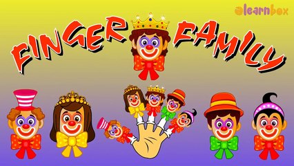 Clown Cartoons Animation Singing Finger Family Nursery Rhymes for Preschool Childrens Son
