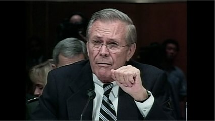 جلسة استماع صاخبة لرامسفيلد بمجلس الشيوخ الأميركي