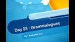Day 25. Grammalogues -- Ses and St--  Pitman ShortHand Writing Lessons by Suraendra Ben