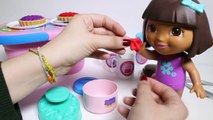 Play Doh Peppa Pig Picnic Basket Cesta de Picnic Dora The Explorer Dough Set Toys
