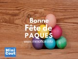 On vous fait un #MiniCouCou pour une bonne fête de Pâques à vous, vos proches et vos amis