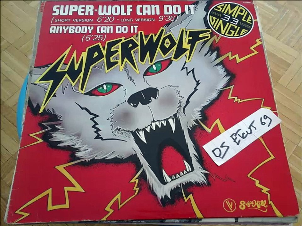 SUPER-WOLF -SUPER-WOLF CAN DO IT(LONG VERSION)(RIP ETCUT)SUGARHILL REC 80